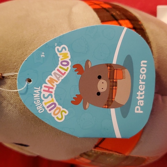 Patterson Squishmallow - 8" - Picture 2 of 4